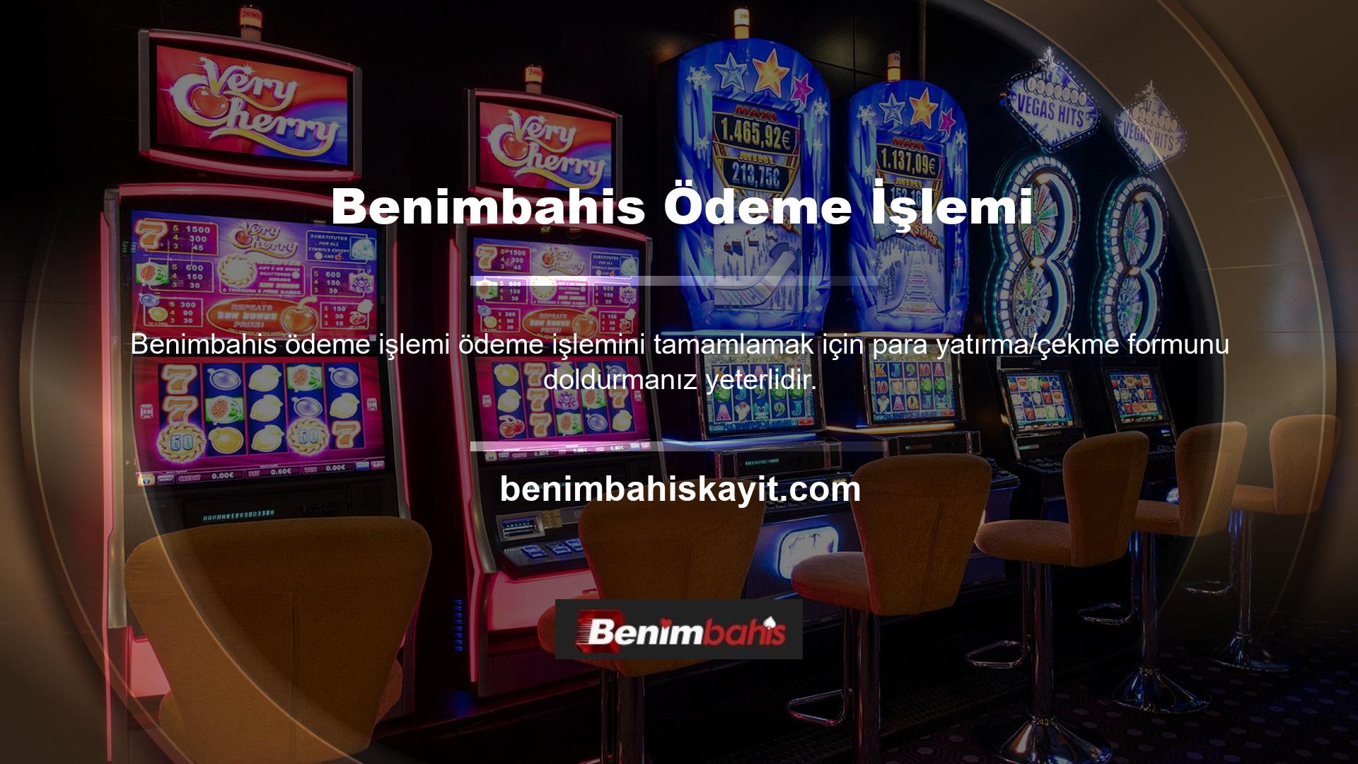 Bu siteye üye olduğunuzda akıllı telefonunuzda ve Benimbahis Casino'da casino oyunları oynayabilirsiniz